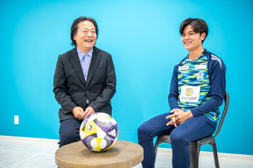 湘南ベルマーレ 石井 久継選手×一般財団法人メルディア 代表理事 小池 信三 対談